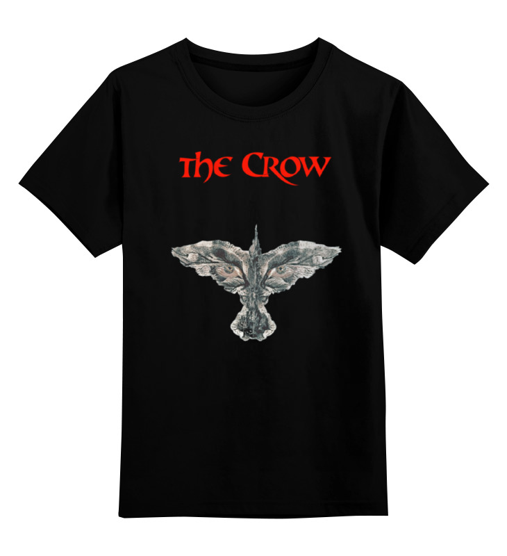 

Детская футболка Printio The crow цв.черный р.140, 0000000762970