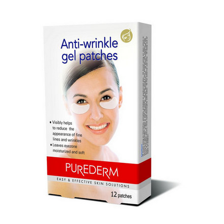 фото Purederm, патчи для области вокруг глаз anti-wrinkle, 12 шт.