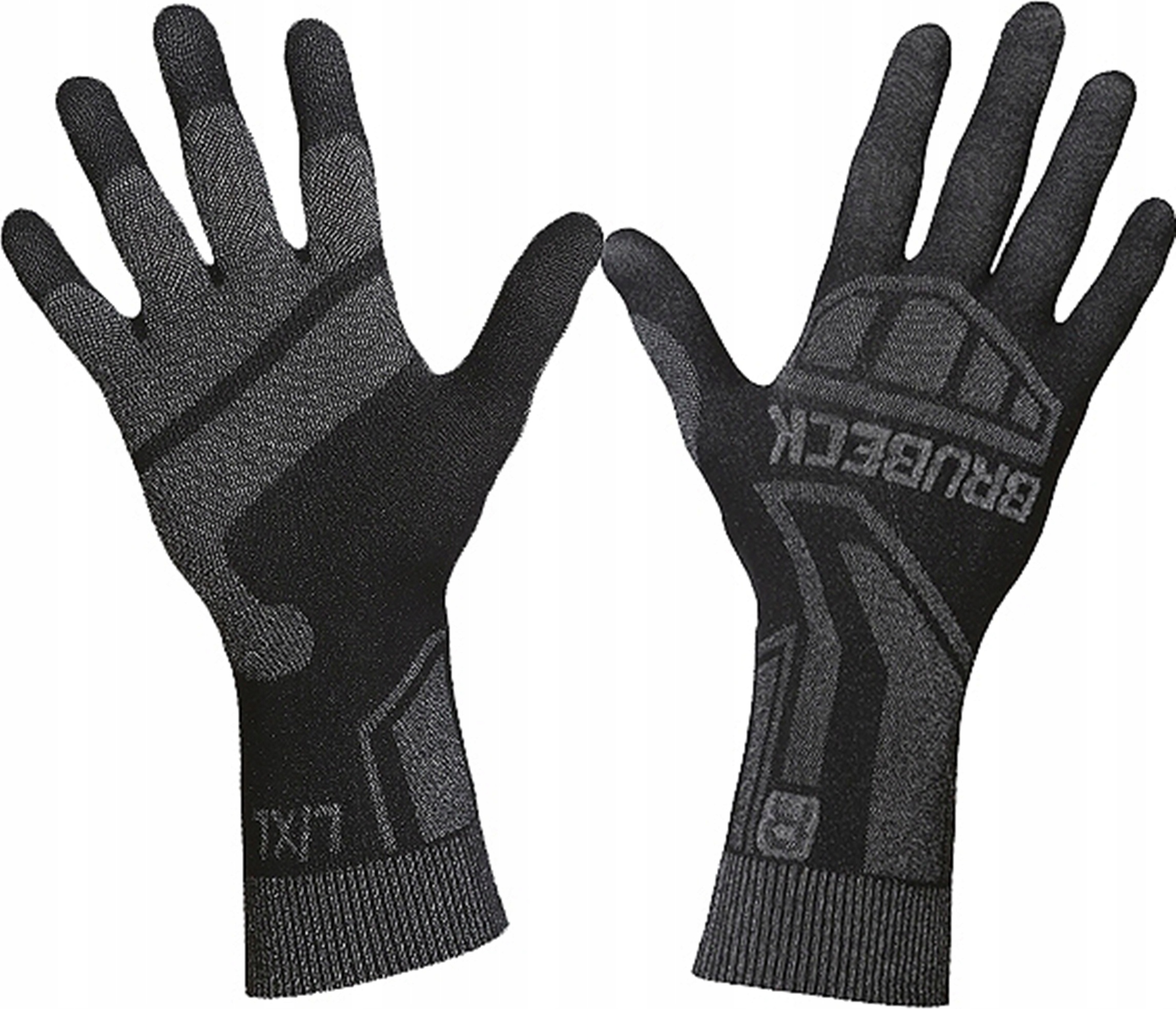 Перчатки Brubeck Термоактивные, серый/черный, L/XL