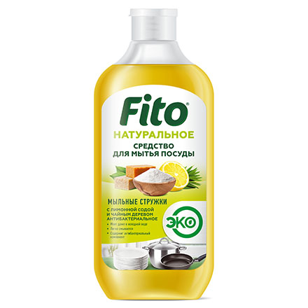 Fito, Средство для мытья посуды «Мыльные стружки», 490 мл