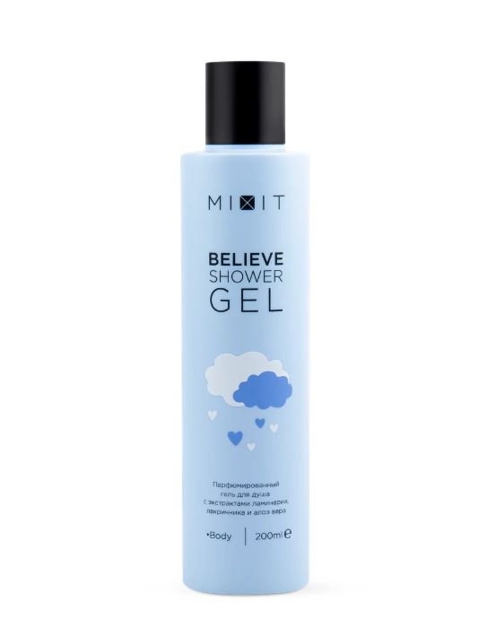 

Парфюмированный гель для душа Mixit BELIEVE Shower Gel 200 мл, BELIEVE Shower Gel