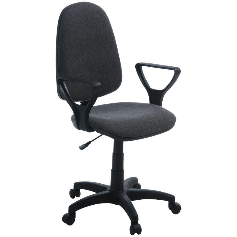 фото Кресло оператора furniture. престиж, серая, однотонная