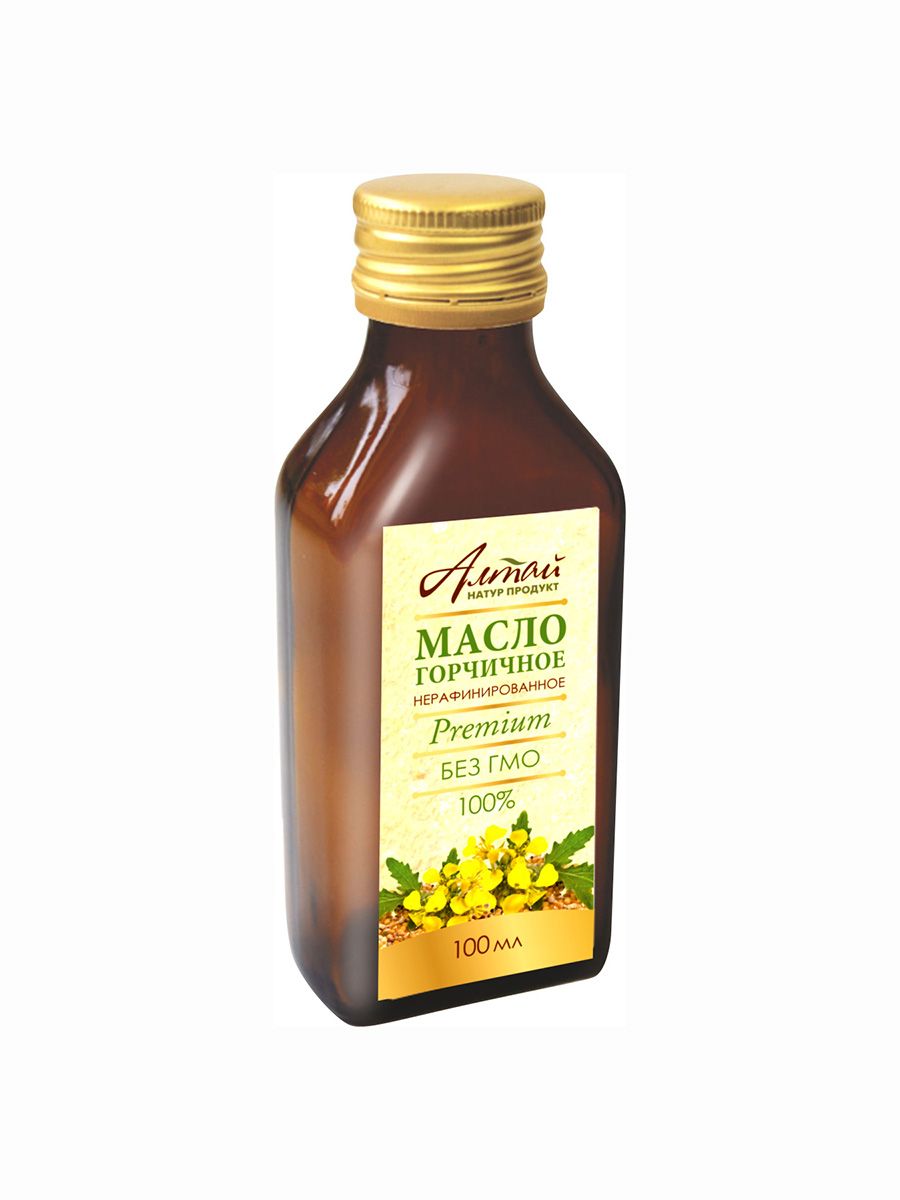 

Масло горчичное АлтайНатурПродукт 100 мл