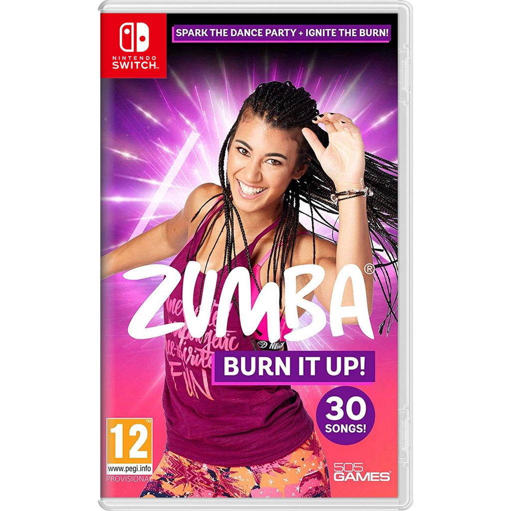 фото Игра zumba burn it up! для nintendo switch 505 games