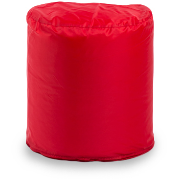 фото Бескаркасный пуф-цилиндр пуффбери цилиндр one size, оксфорд, красный