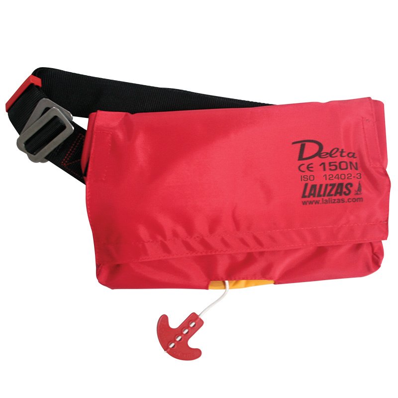 фото Спасательный пояс lalizas delta belt-pack iso 150n 71109, красный, one size