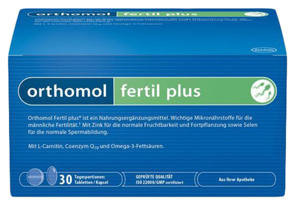 Купить Набор Ортомол Fertil Plus таблетки + капсулы 30 шт., Orthomol