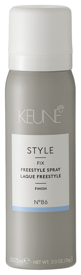 Лак для волос KEUNE STYLE FREESTYLE 75 мл лак для волос keune celebrate style high impact spray сильной фиксации 300 мл