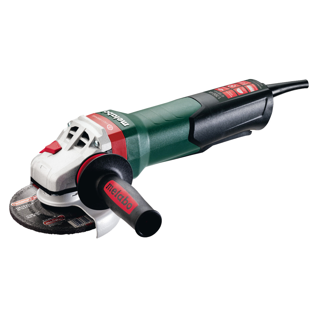 

Сетевая угловая шлифовальная машина Metabo WEPBA 17-125 Quick 600548000, WEPBA 17-125 Quick