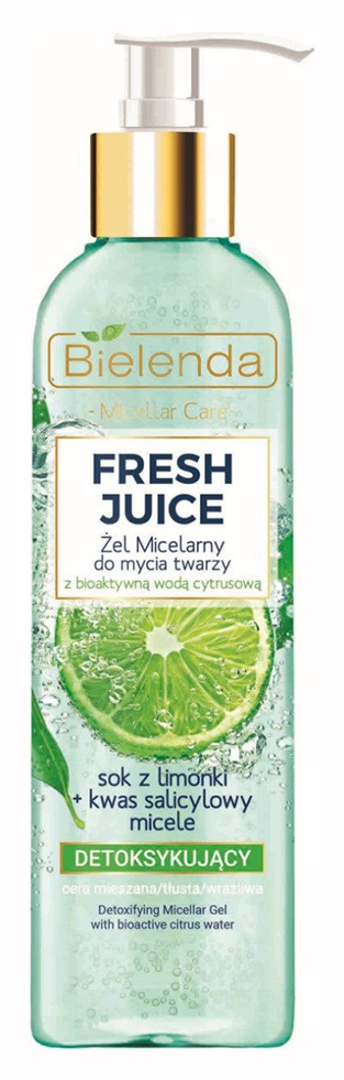 Гель для лица Bielenda Fresh Juice Лайм 190 мл