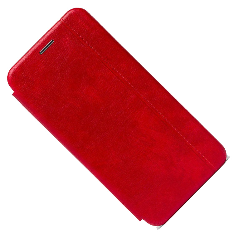 фото Чехол для huawei p40 (ana-nx9) флип боковой кожзам №3 <красный> promise mobile