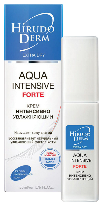 фото Крем для лица hirudo derm extra dry aqua intensive forte 50 мл