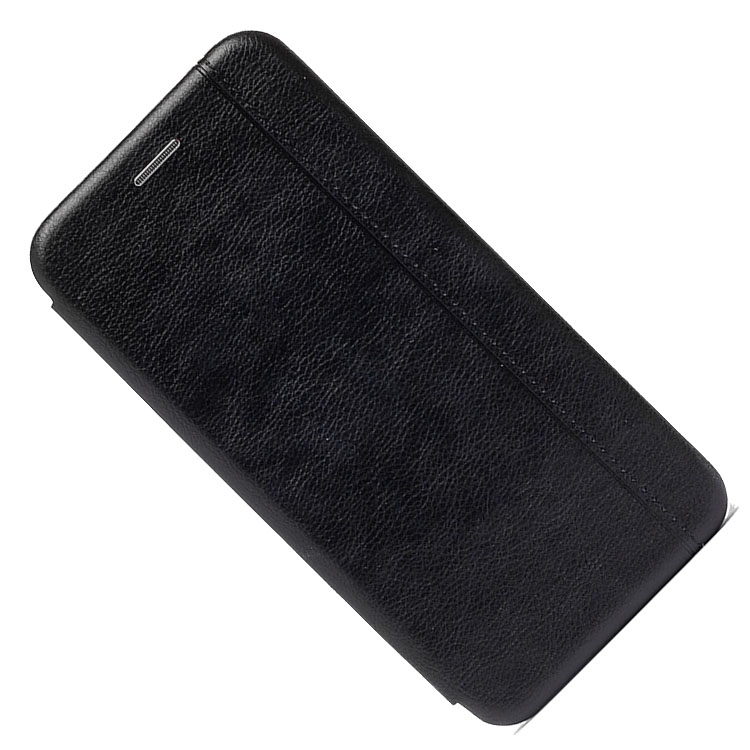 фото Чехол для samsung sm-a415f (galaxy a41) флип боковой кожзам №3 <черный> promise mobile
