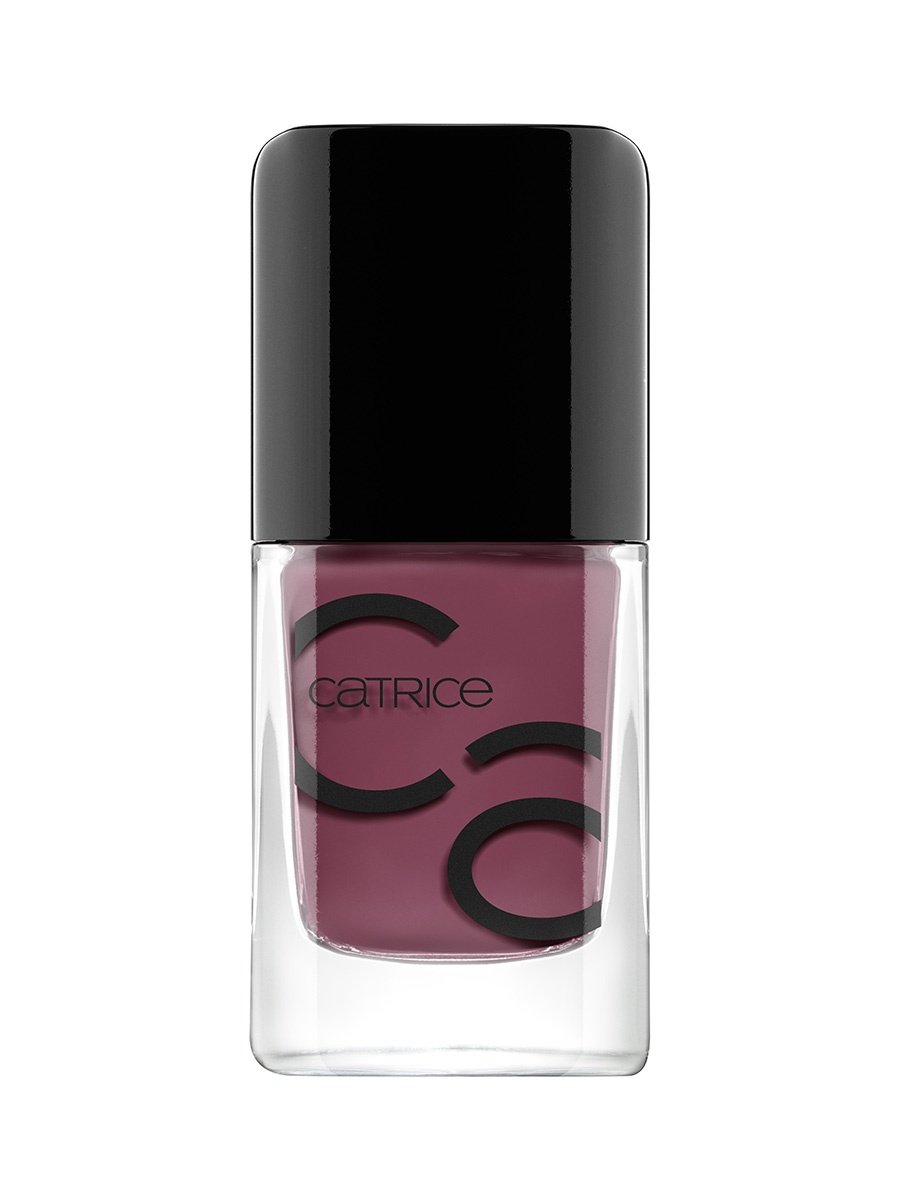 фото Лак для ногтей catrice iconails gel lacquer, 101 berry mary, сливовый нюд