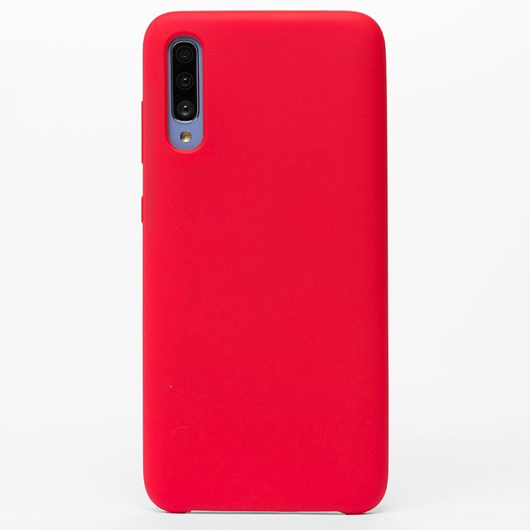 фото Чехол для samsung sm-a705f (galaxy a70) силиконовый soft touch <красный> promise mobile