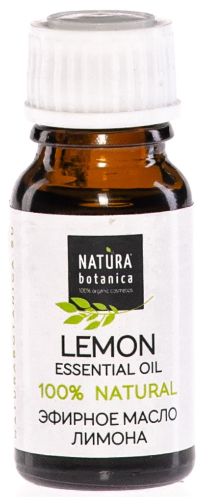 Эфирное масло лимон Natura Botanica 10 мл