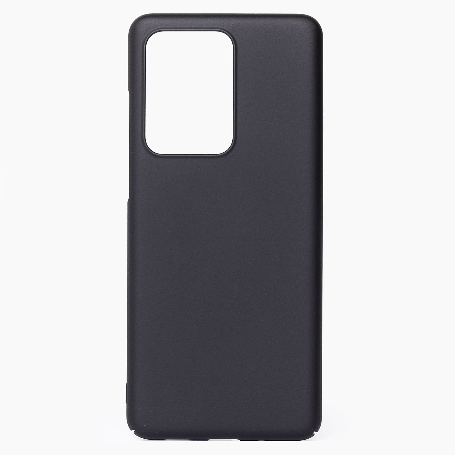 фото Чехол для samsung sm-g988b (galaxy s20 ultra) задняя крышка пластик soft touch <черный> promise mobile