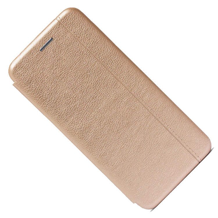 фото Чехол для samsung sm-g985f, g986f (galaxy s20 plus) флип боковой кожзам №3 <золотой> promise mobile