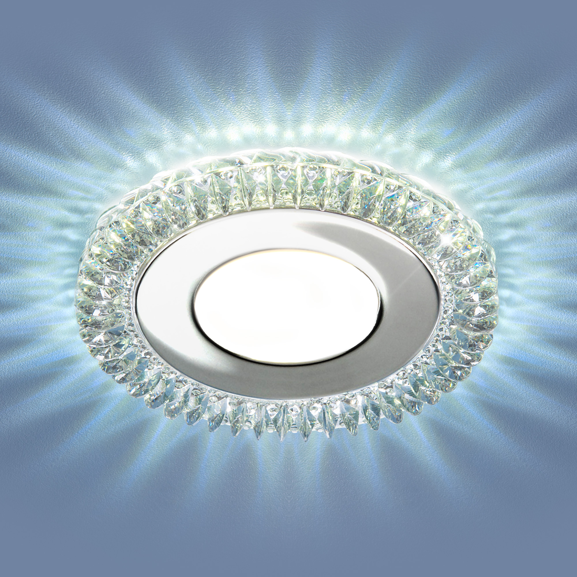 фото Встраиваемый светильник elektrostandard 9908 led 8w cl прозрачный