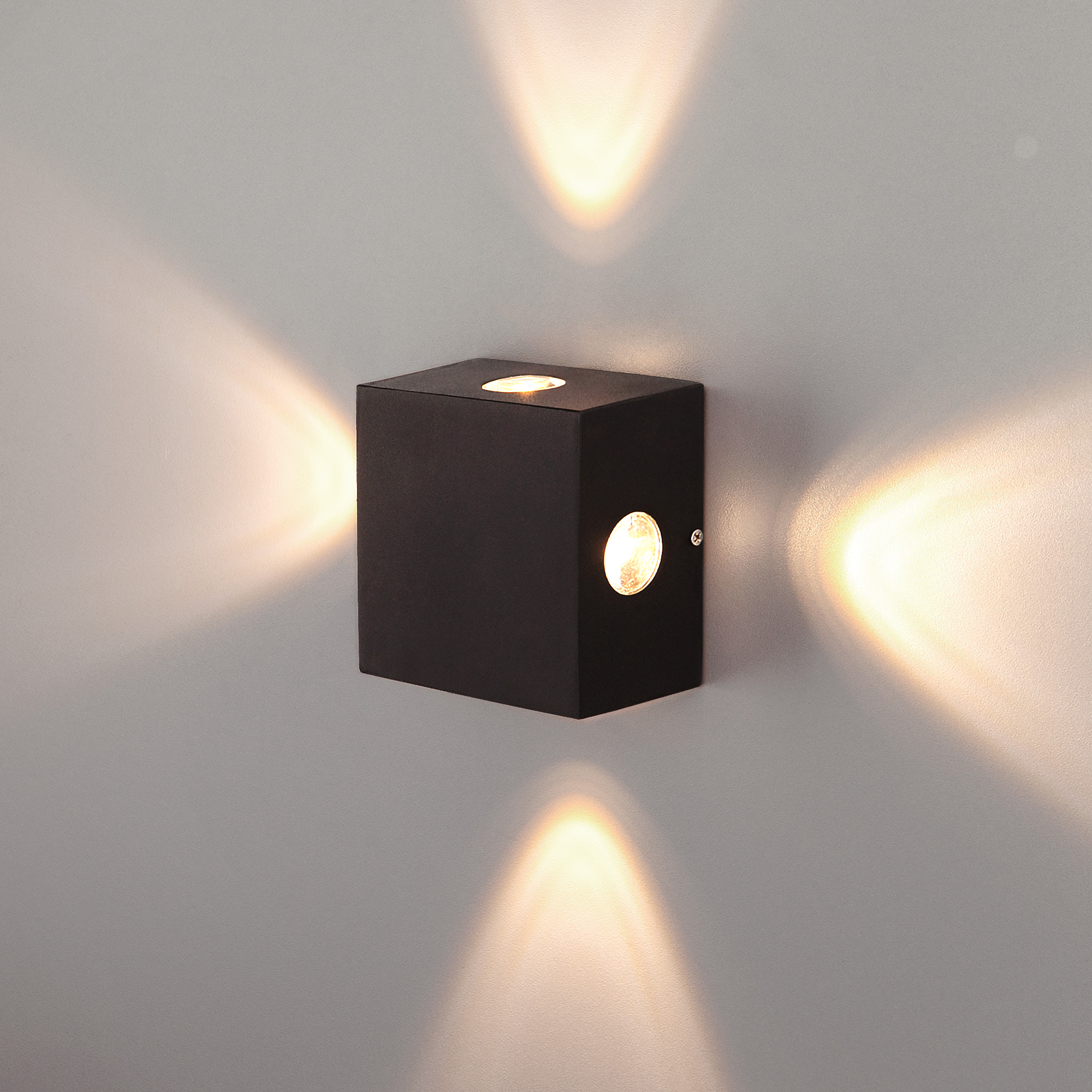 

Настенный светильник Elektrostandard 1601 TECHNO LED Kvatra черный