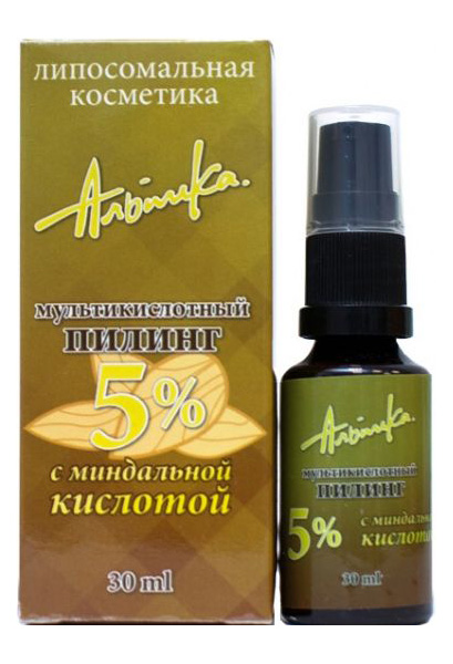

Пилинг с миндальной кислотой Альпика Мультикислотный, 30 мл