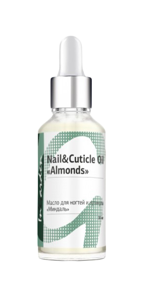 Масло для ногтей In'Garden Nail and cuticle oil Almonds P00017 30 мл