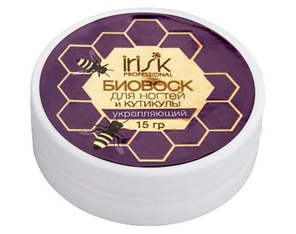 

Биовоск для ногтей и кутикулы Irisk Professional Укрепляющий, 15 г