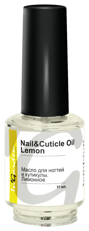 фото Масло для ногтей in'garden nail and cuticle oil lemon p00014 11 мл