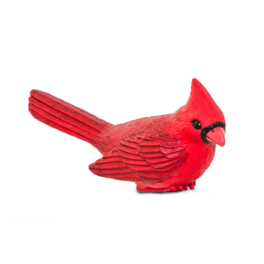 Фигурка птицы Safari Ltd Красный кардинал, XL фигурка птицы тупик