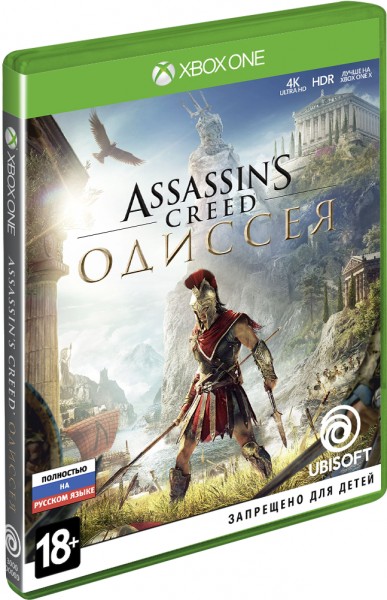 Игра Assassin's Creed: Одиссея (Нет пленки на коробке) для Microsoft Xbox One