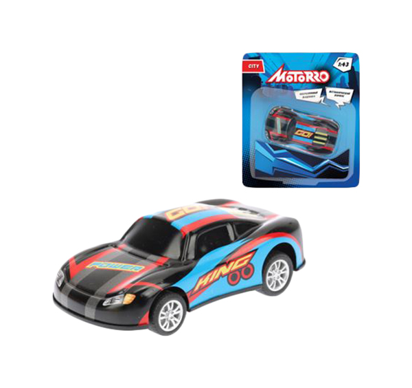 

Машинка металлическая Motorro 1:43 200349500/XЛ, Черный