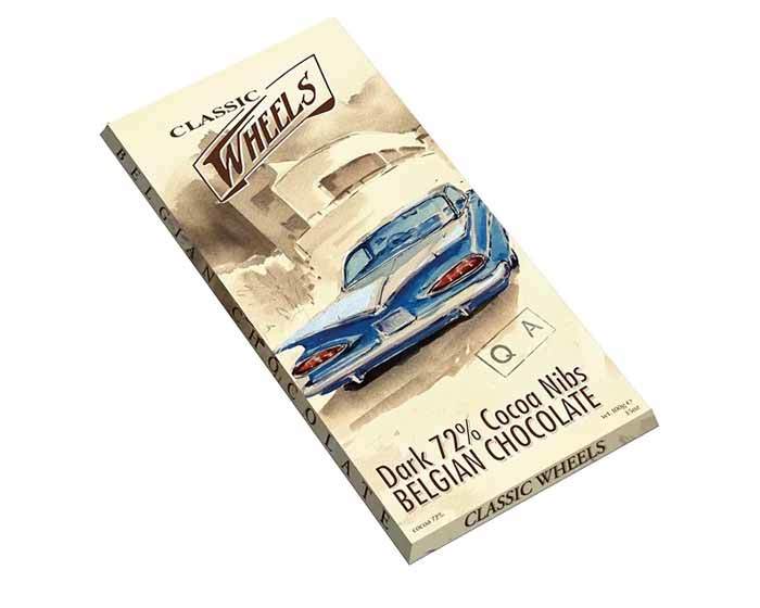 

Горький шоколад CLASSIC WHEELS, какао 72%, плитка, 100 гр., какао 72%, плитка, 100 гр.