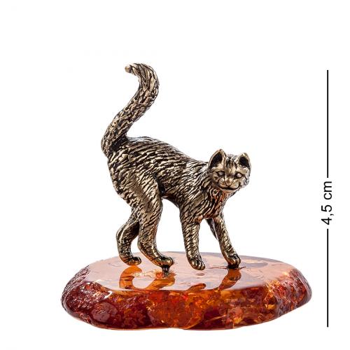 

Фигурка Art East, Кошка на подставке, 4,5 см, Золотистый