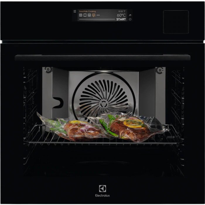 фото Встраиваемый электрический духовой шкаф electrolux oka9s31wz black