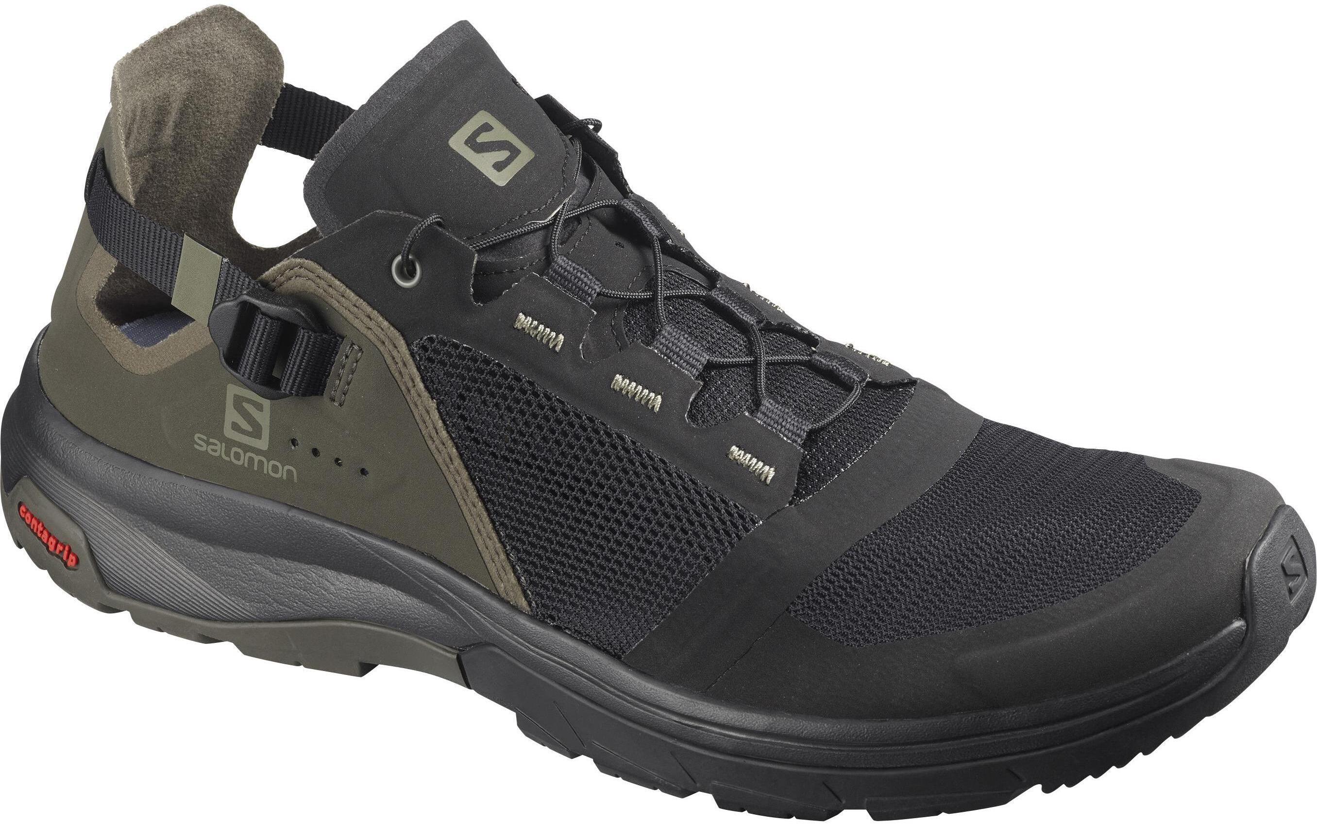 фото Кроссовки мужские salomon tech amphib 4 коричневые 8.5 uk