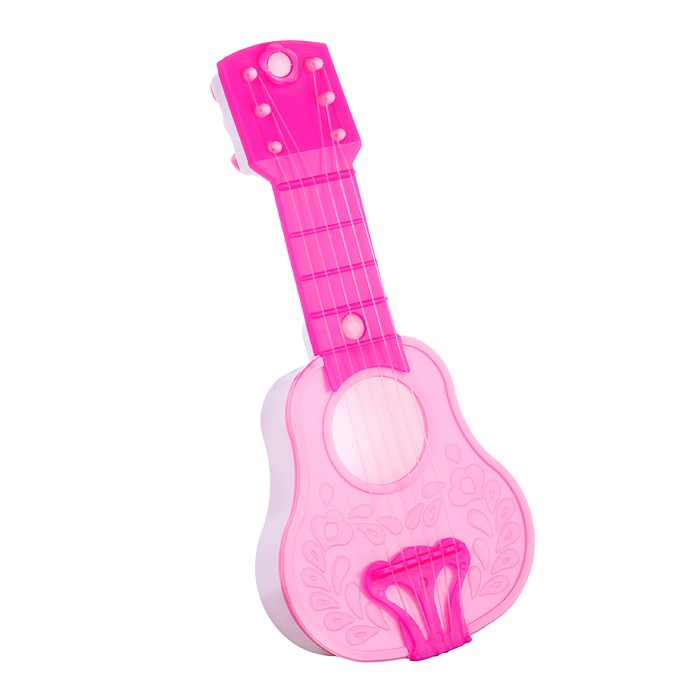 фото Детский музыкальный инструмент гитара р33296 пластмастер