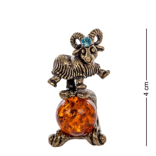 

Фигурка Art East, Знак зодиака - Овен, 4 см, Золотистый