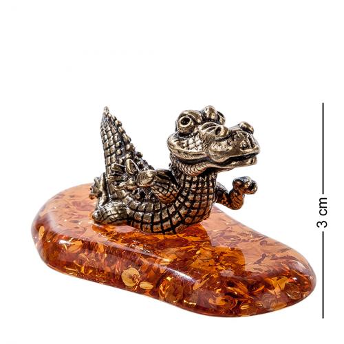 

Фигурка Art East, Крокодил, 3 см, Золотистый