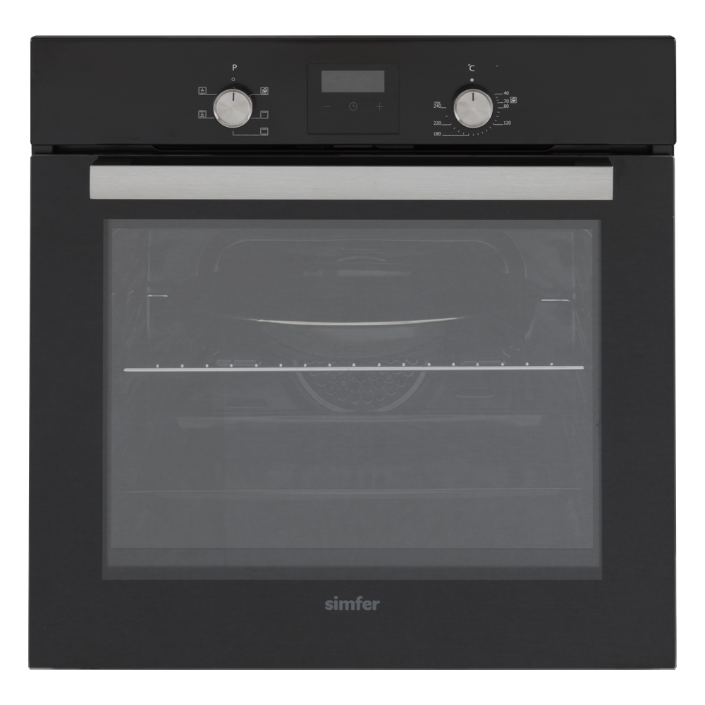 фото Встраиваемый электрический духовой шкаф simfer b6eb56016 black
