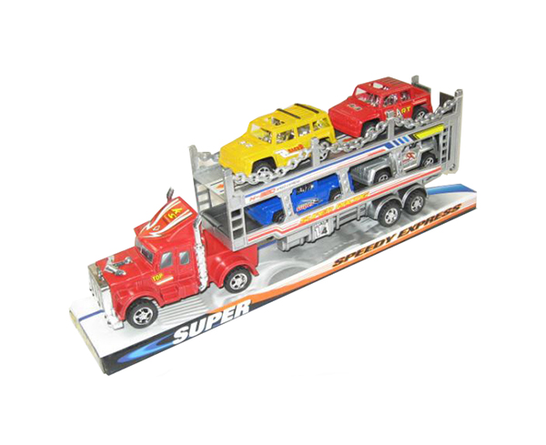 

Инерционный автовоз Super Speed Express с 4 машинками