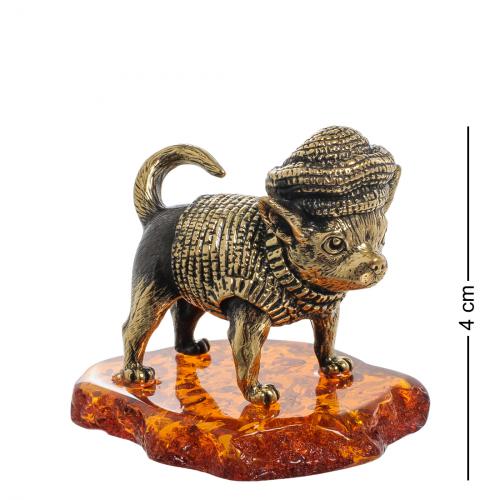 

Фигурка Art East, Собака Горошек, 4 см, Золотистый