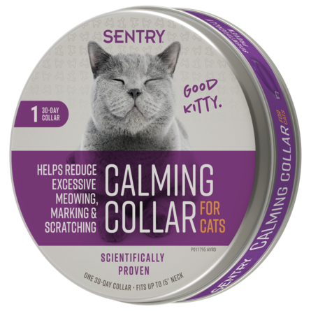 фото Ошейник sergeant's new sentry calming collar для кошек 38см 182.006