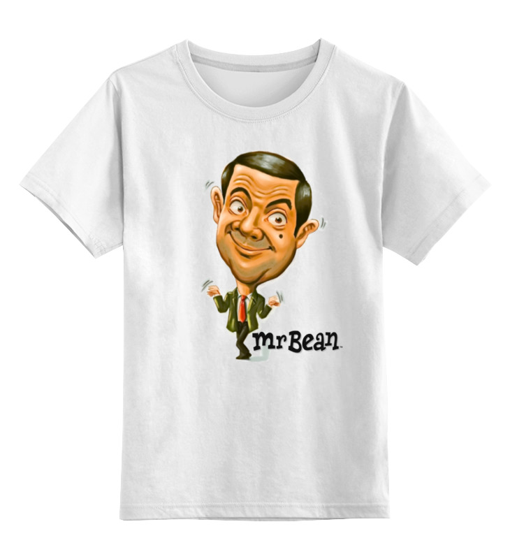 

Детская футболка Printio Mr.bean цв.белый р.140, 0000000754796