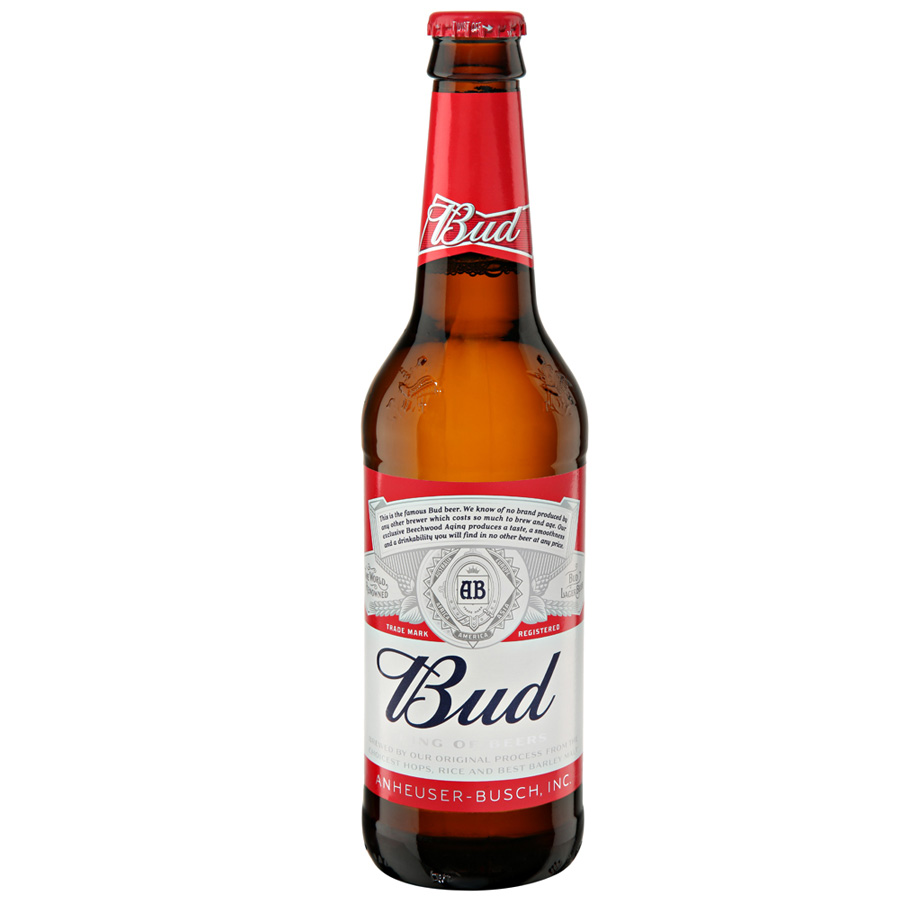Купить Пиво бад 0.44 л 5, 0% светлое ст/б Bud в интернет-магазине crystal-mebel.