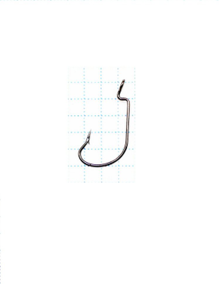 

Крючок Koi Offset Worm № 2 , BN, офсетный (10 шт.) KH6201-2BN