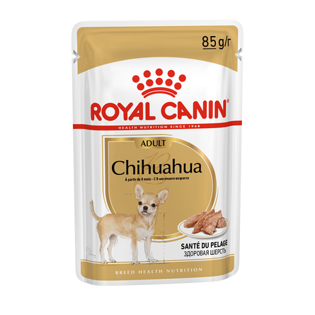 

Влажный корм для собак ROYAL CANIN Breed Health Nutrition Chihuahua, 12шт, 85г, Breed Health Nutrition Chihuahua