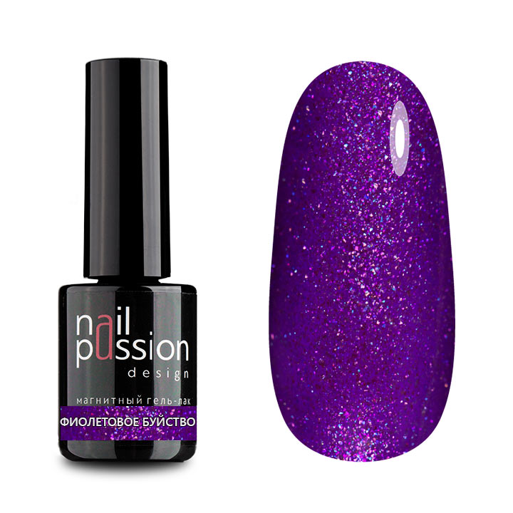 

Гель-лак Nail Passion «Фиолетовое буйство»