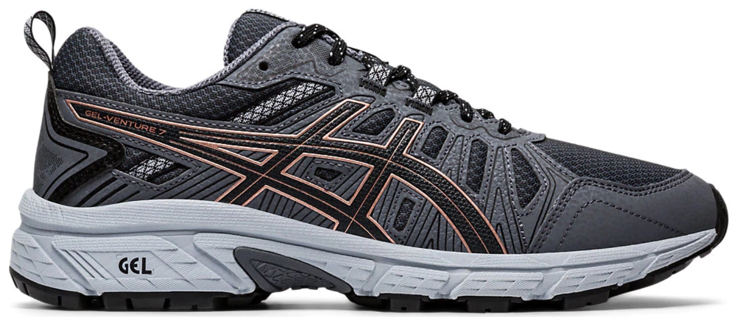 фото Кроссовки женские asics gel-venture 7 серые 9 us