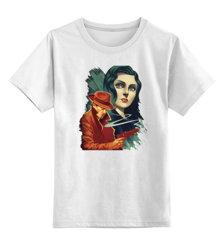 

Детская футболка Printio Bioshock infinite цв.белый р.152, 0000000738428