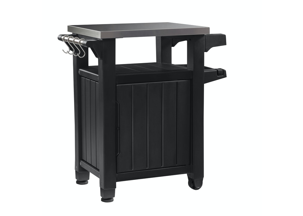 Стол для дачи Keter Unity 324166 black 76,4х52х90 см